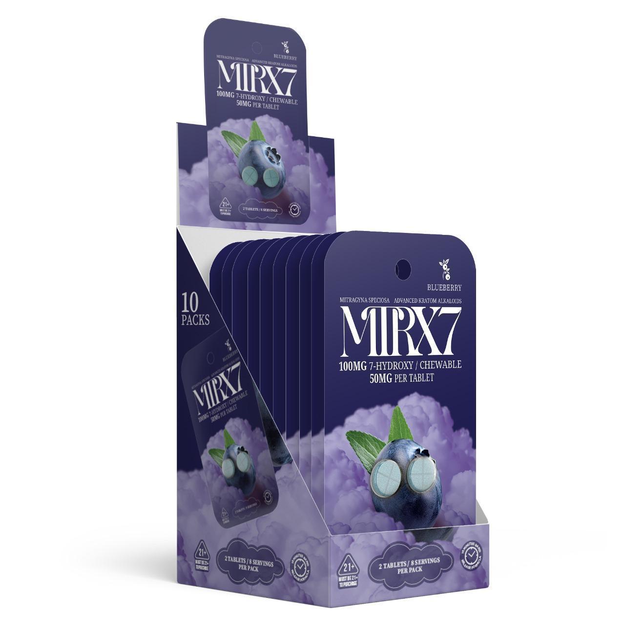 MTRX7 7-HYDROXY 50MG TABLETS 2 PACK - DISPLAY OF 10