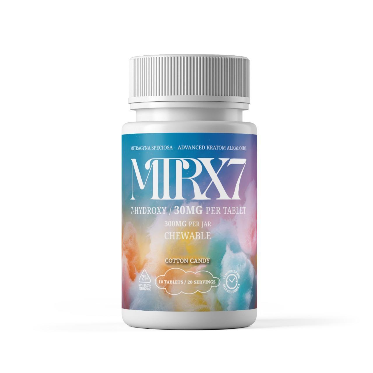 MTRX7 7-HYDROXY 30MG TABLETS - JAR OF 10