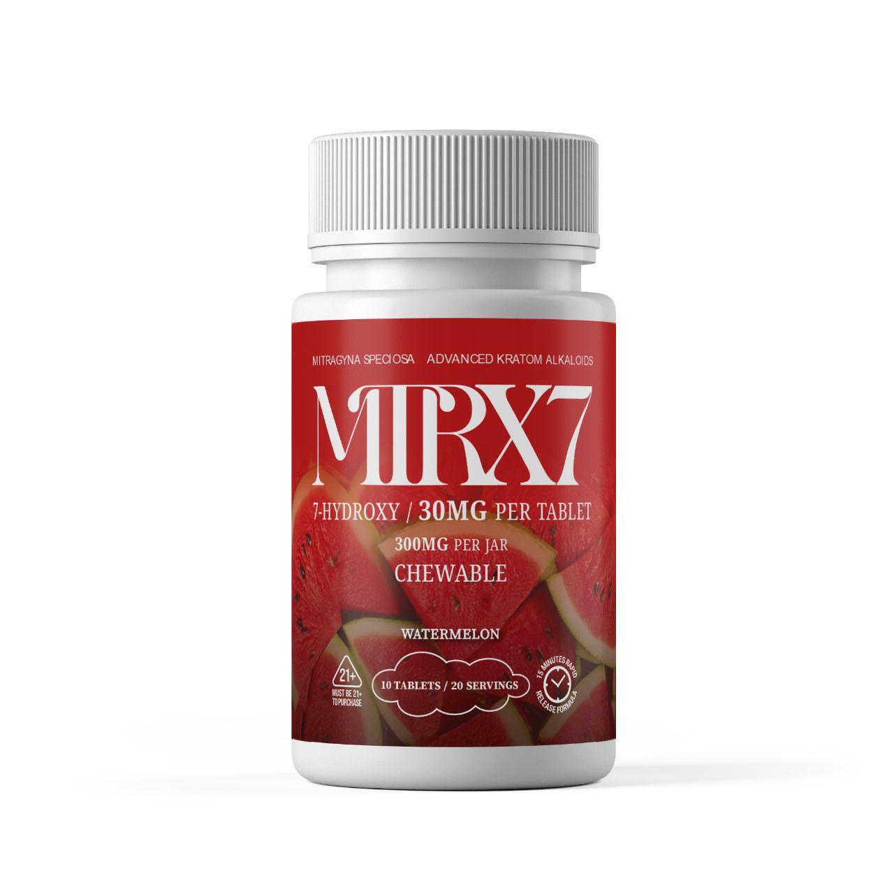 MTRX7 7-HYDROXY 30MG TABLETS - JAR OF 10