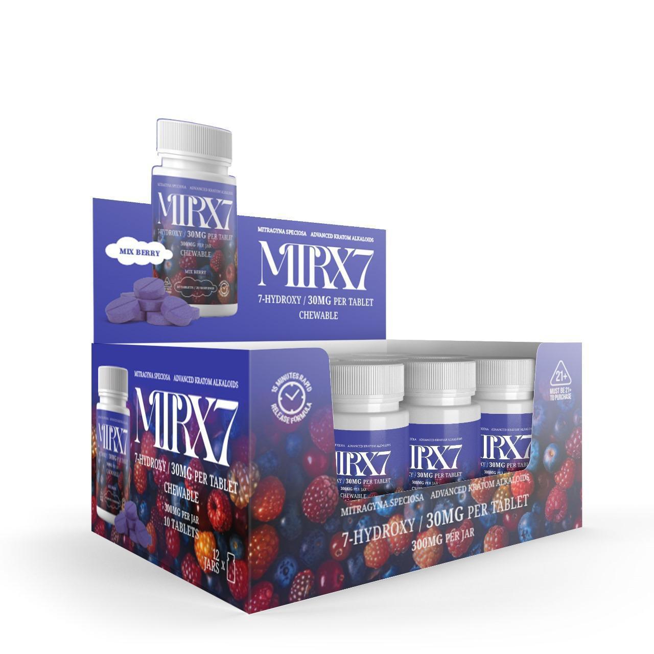 MTRX7 7-HYDROXY 30MG TABLETS - JAR OF 10
