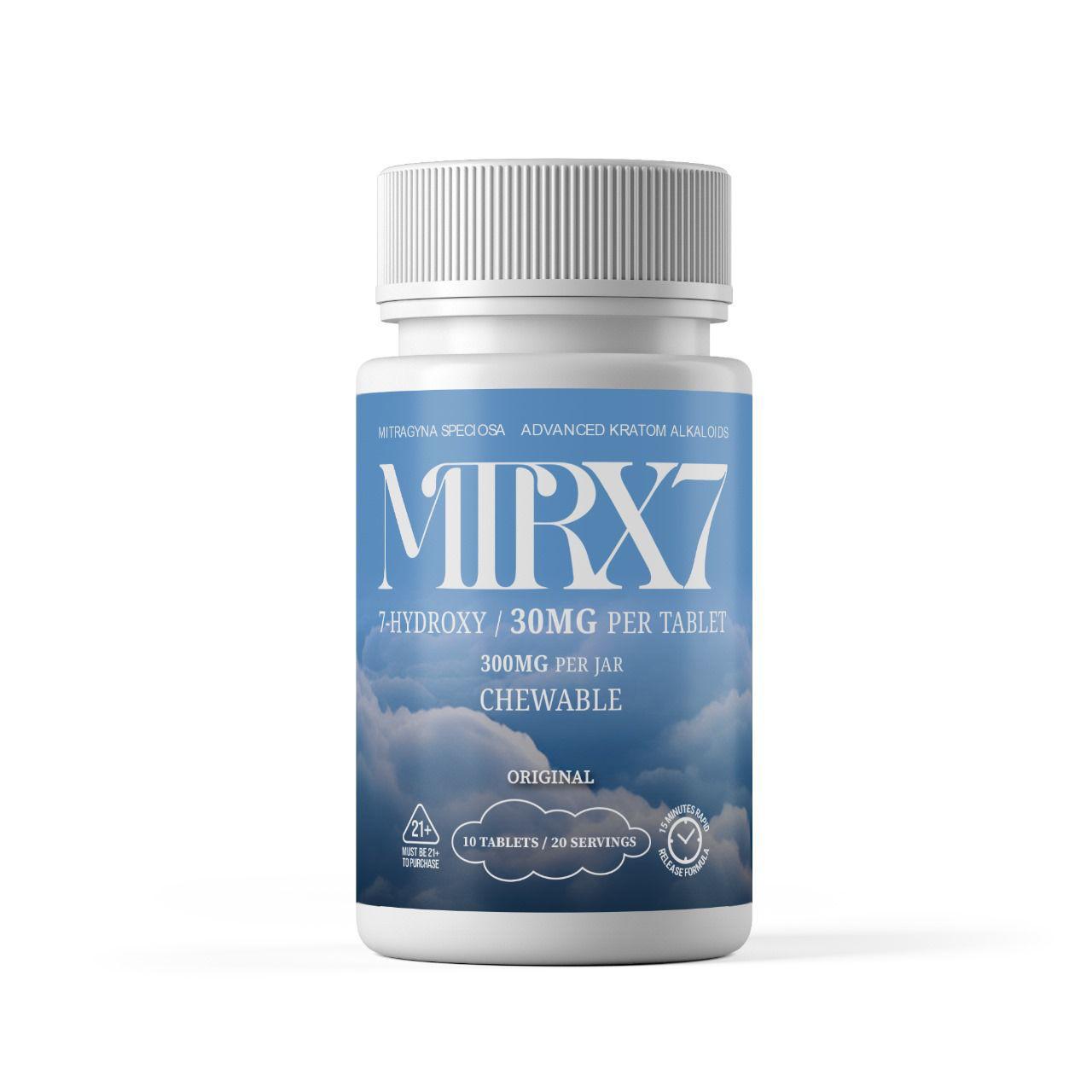 MTRX7 7-HYDROXY 30MG TABLETS - JAR OF 10