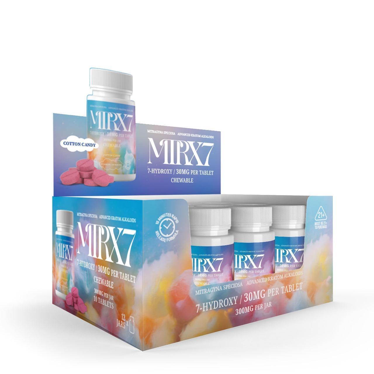 MTRX7 7-HYDROXY 30MG TABLETS - JAR OF 10