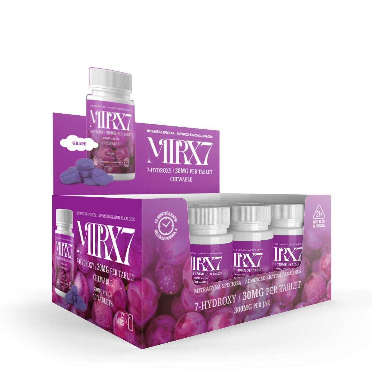 MTRX7 7-HYDROXY 30MG TABLETS - JAR OF 10