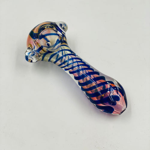 4 INCH HEAVY GLASS WITH DICRO ART WORK