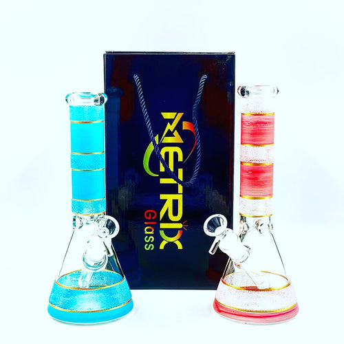 METRIX GLASS 10 INCH OF 9 MM AMERICAN COLORS