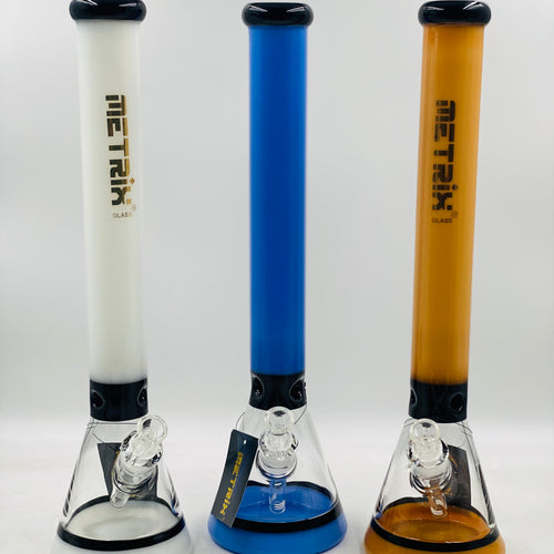 METRIX 18 INCH 9 MM GLASS BEAKER WITH SLIME COLORS