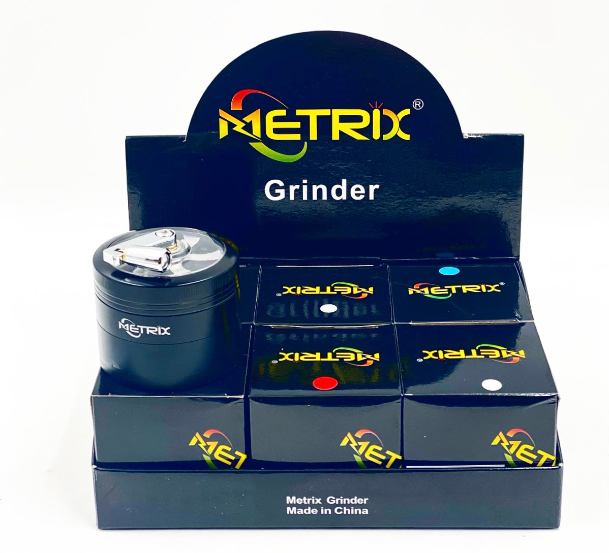METRIX GRINDER 6/ METRIX GRINDER 63 MM  4 LAYERS  WITH HANDLE