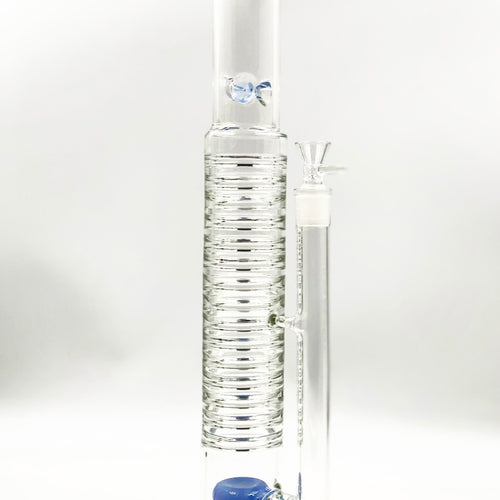 WP 9/ METRIX 18 INCH STRAIGHT SHOOTER COIL WATER PIPE