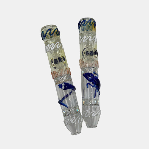 6 Inch Steam Roller with Animal Art Pipes
