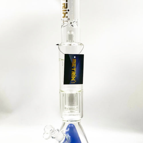WP 127/ METRIX 18 INCH DOUBLE PERC WITH DOME WATER PIPE