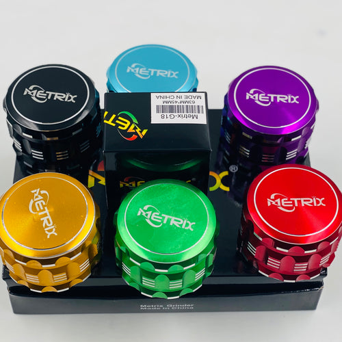 METRIX G-18 63 MM 4 LAYERS GRINDER WITH METRIX BOX