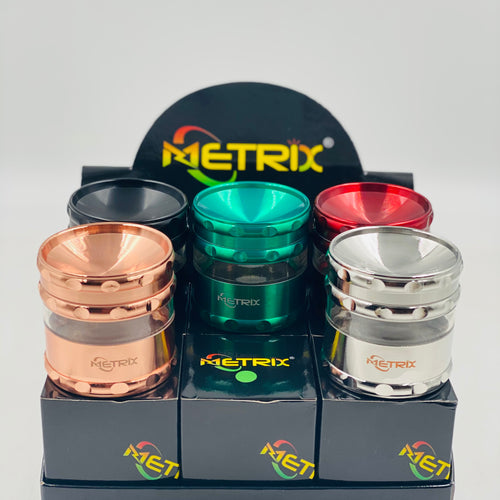 METRIX G-32 63 MM 4 LAYERS GRINDER WITH METRIX BOX
