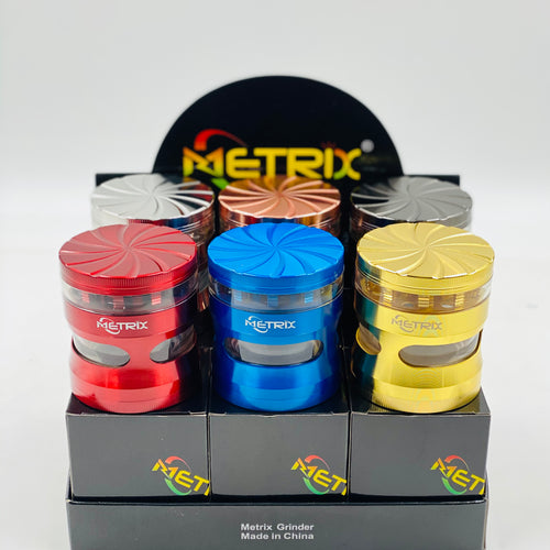METRIX G-35 63 MM 4 LAYERS GRINDER WITH METRIX BOX