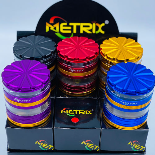METRIX G-32 63 MM 4 LAYER GRINDER WITH METRIX BOX