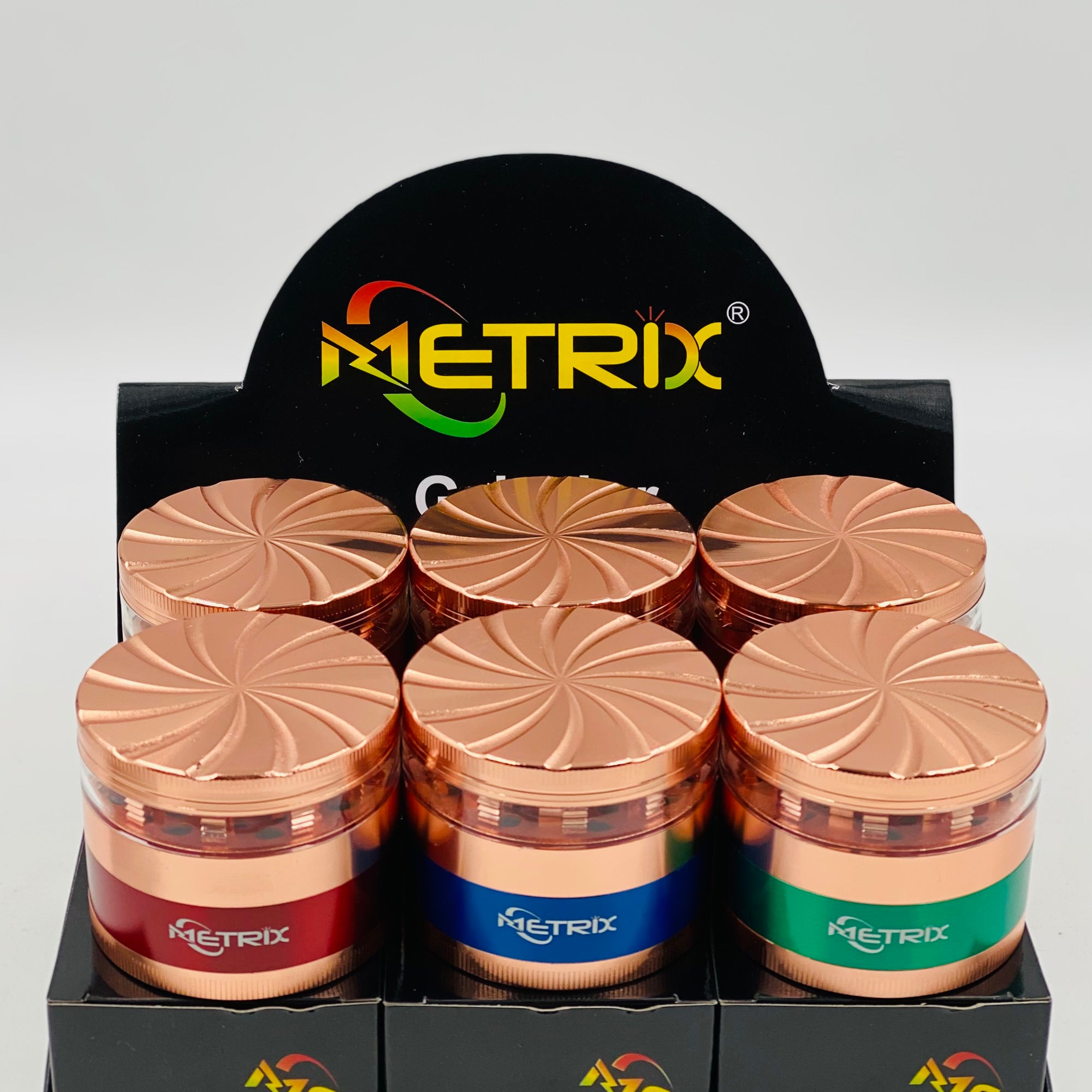 METRIX G-37 63 MM 4 LAYERS GRINDER WITH METRIX BOX