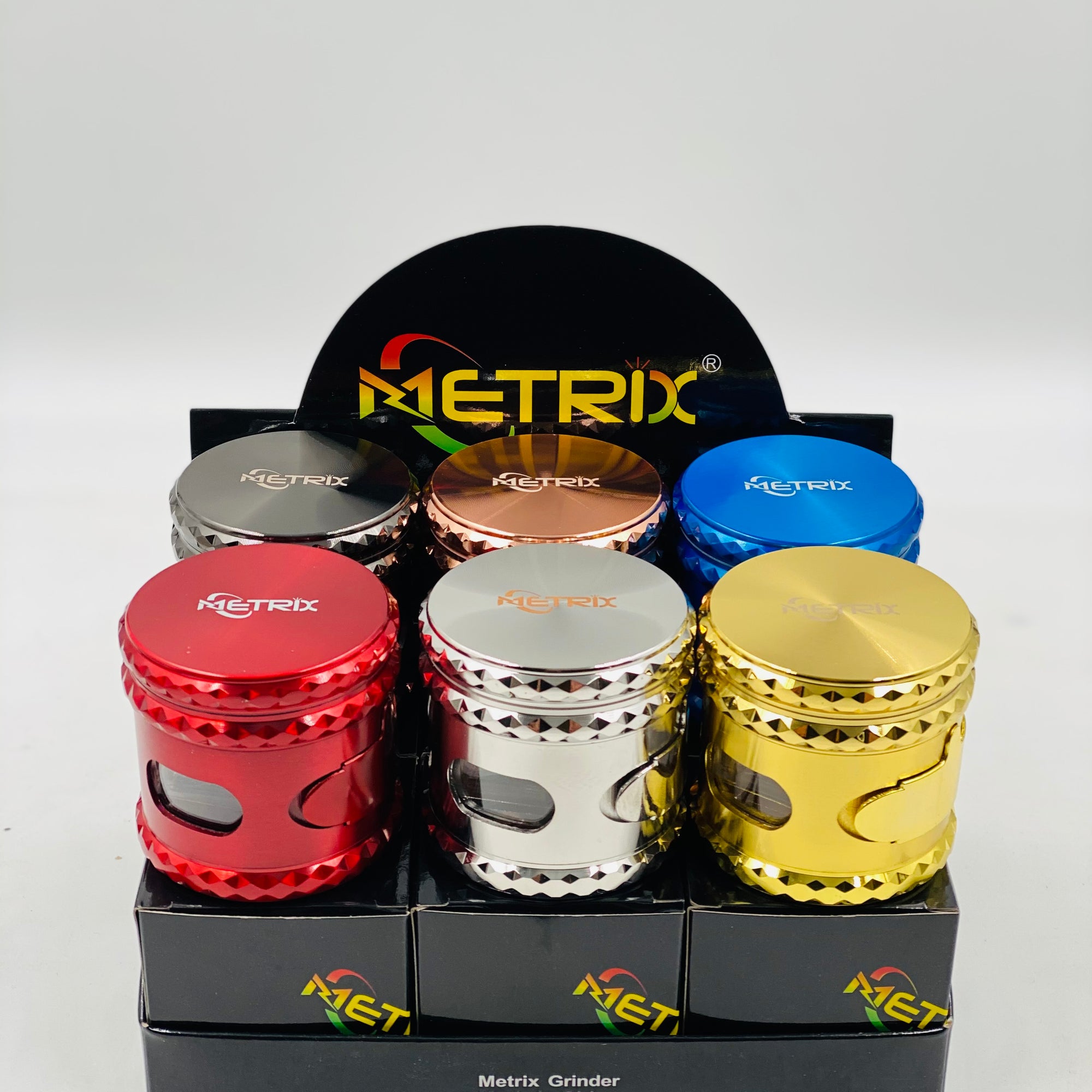 METRIX G-43 63 MM 4 LAYERS GRINDER WITH BOX