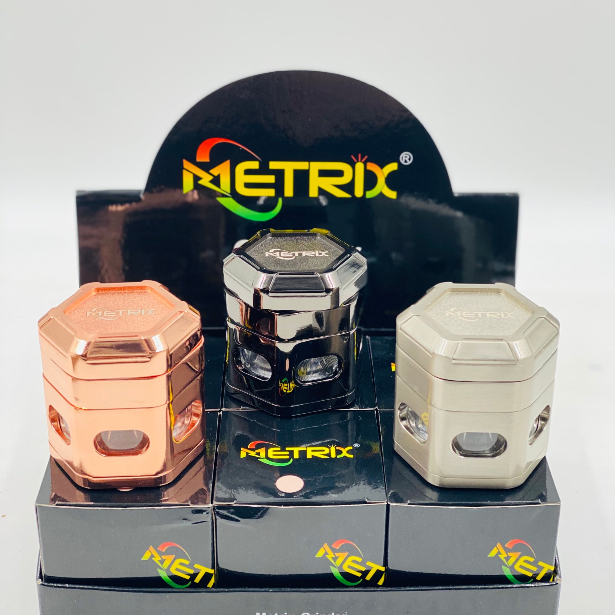 METRIX G-49 65 MM 4 LAYERS GRINDER WITH METRIX BOX