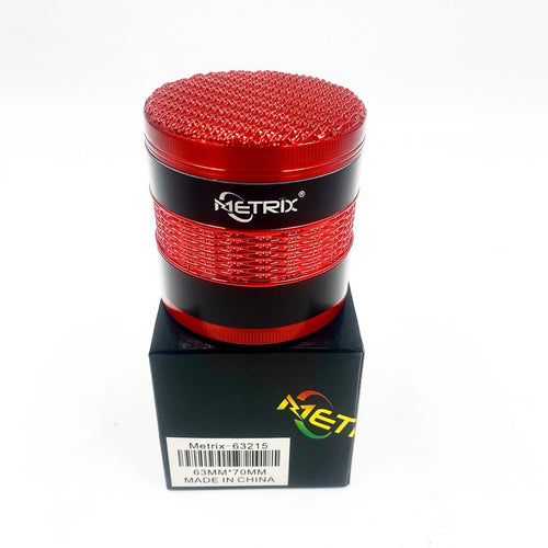 Metrix-63215 Metallic Red Grinder