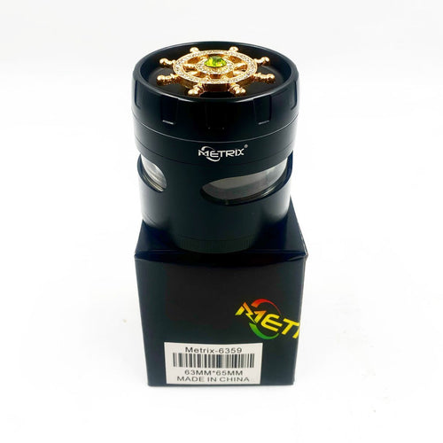 Metrix-6359 Matte Black Grinder