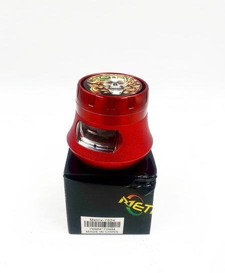 Metrix-7824 Skull Red Grinder