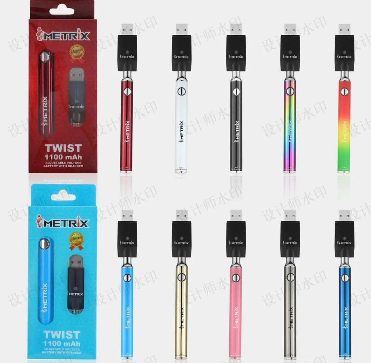 METRIX TWIST 1100 MAH BATTERY Metrix Distributions METRIX TWIST 1100 MAH BATTERY Metrix Distributions